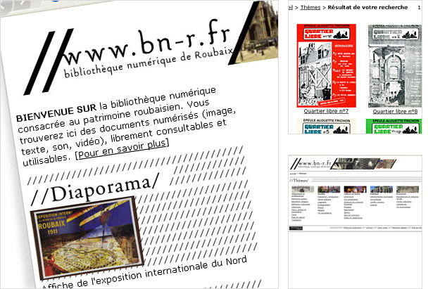 Bibliothèque numérique de Roubaix